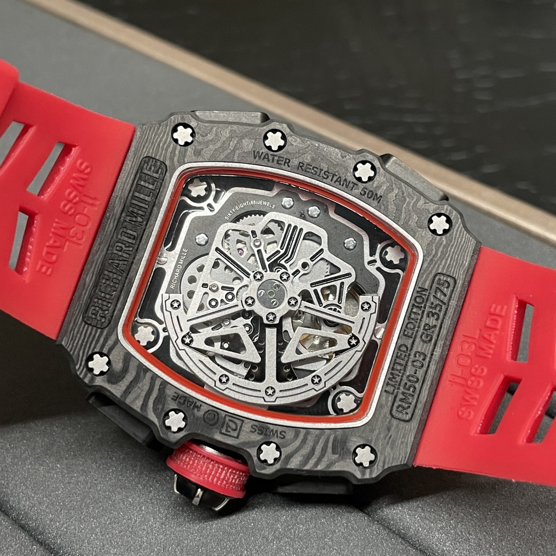 Richard Mille 理查德米勒Rm50-03 碳纤维“莲花赛车”联名款