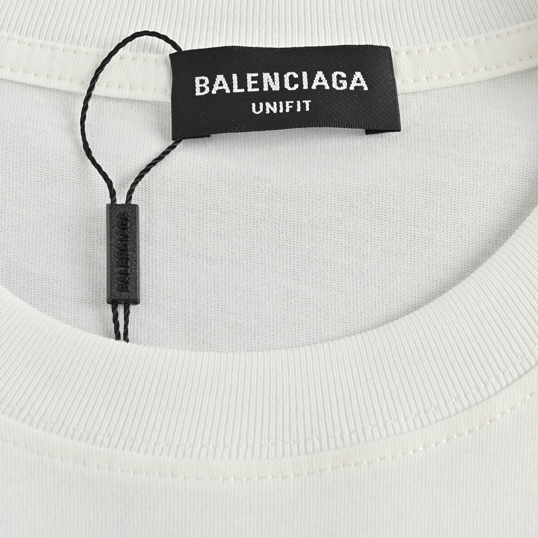 170 Balenciaga/巴黎世家 23ss 镜像字母印花背心