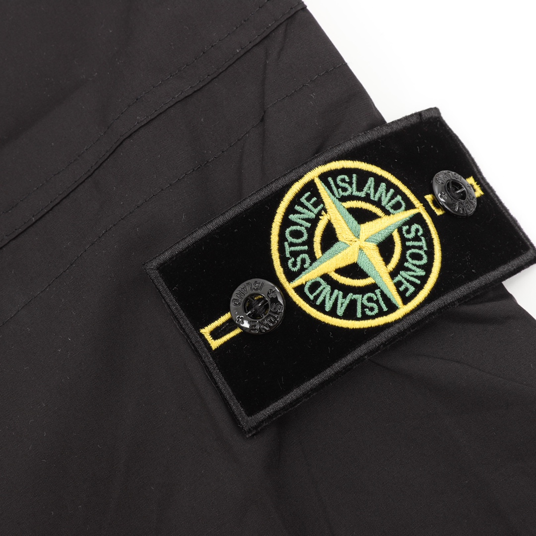 Stone island石头岛 重工多口袋拉链短裤