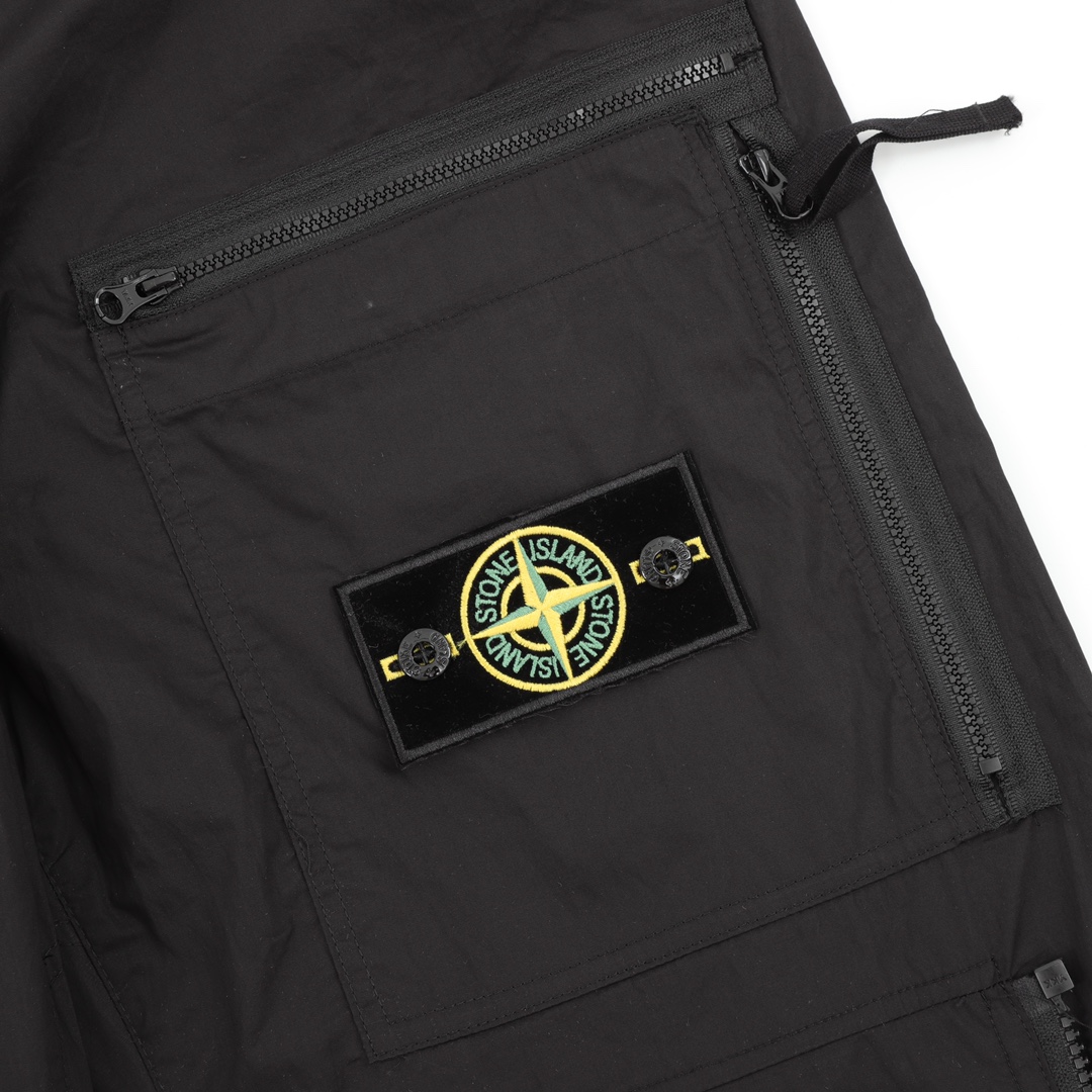 Stone island石头岛 重工多口袋拉链长裤