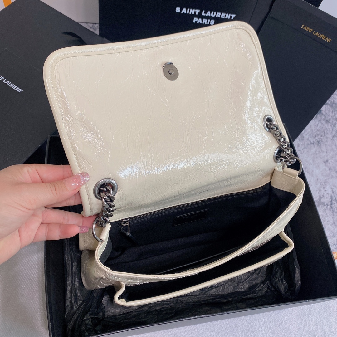 Saint Laurent Haute Couture Classic Luxury Handbag Shoulder Crossbody 9