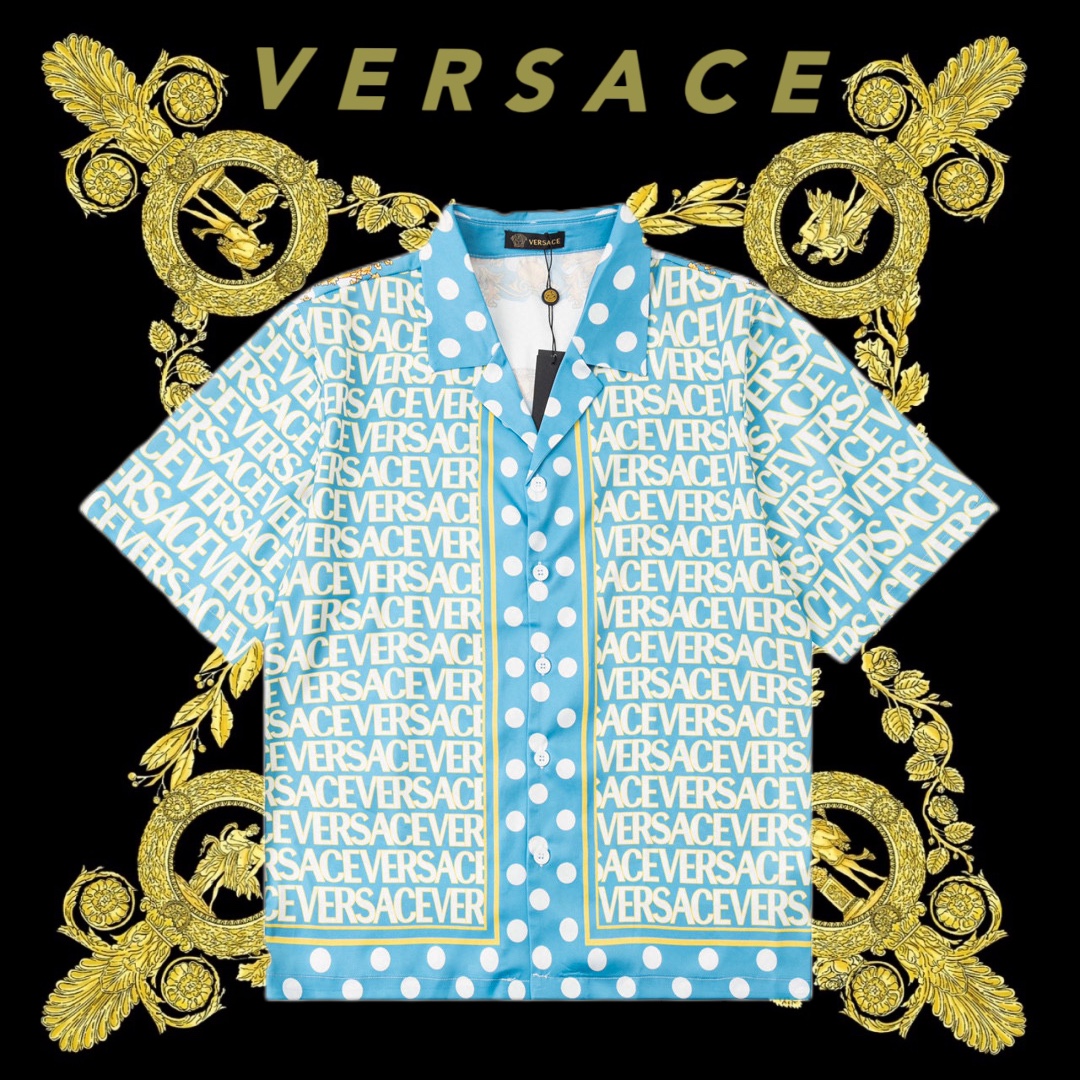 Versace Superiore
 Abbigliamento Camicie & Camicette Replica all’ingrosso 2024
 Stampa Seta