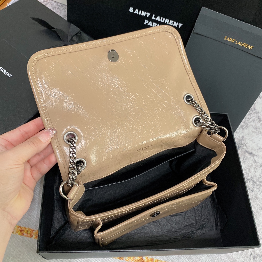 Saint Laurent Haute Couture Classic Luxury Handbag Shoulder Crossbody 9