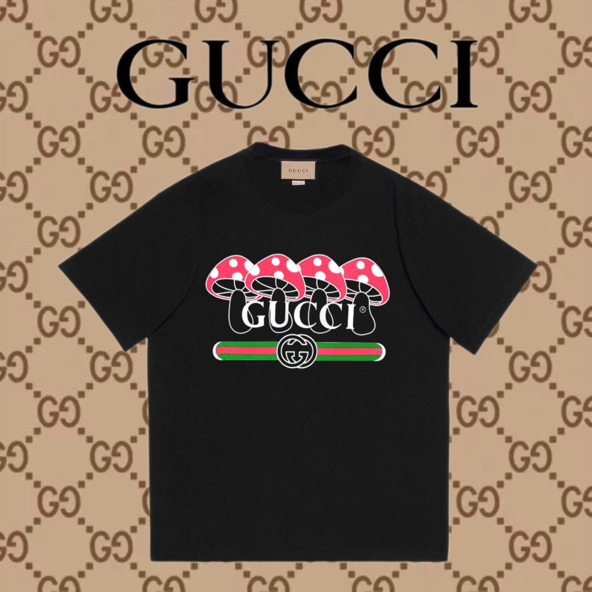 Gucci Abbigliamento T-Shirt Stampa Unisex Cotone pettinato Maniche corte