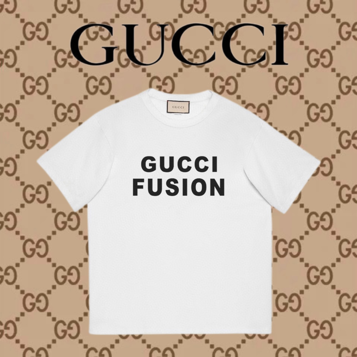 Gucci Abbigliamento T-Shirt Stampa Unisex Cotone pettinato Maniche corte