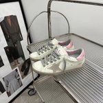 Replica AAA+ Designer
 Golden Goose Luxury
 Skateboard Shoes Single Layer Gold Grey Pink Red White Yellow Unisex Cowhide Frosted Fall/Winter Collection