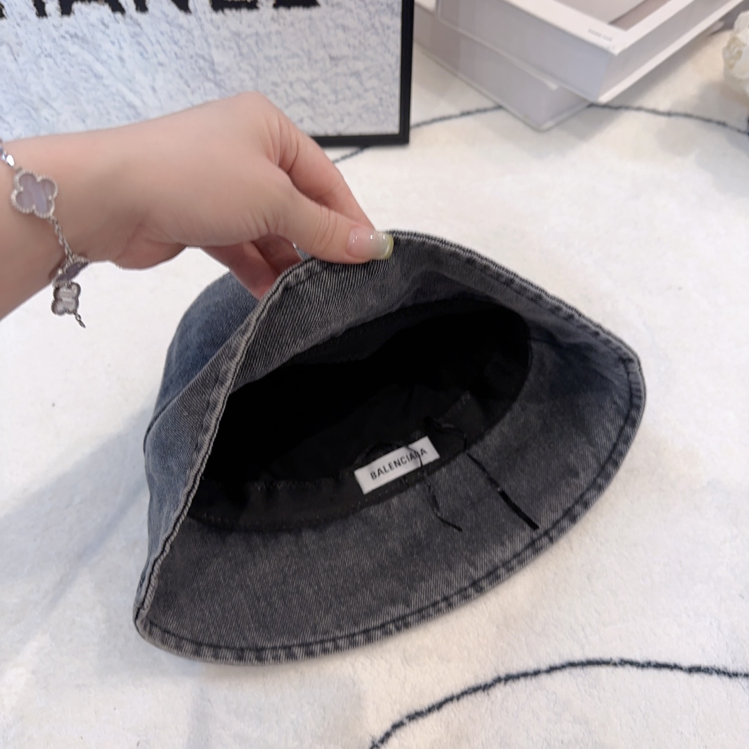 발렌시아가 데님 피셔맨햇 모자 상세 이미지 9