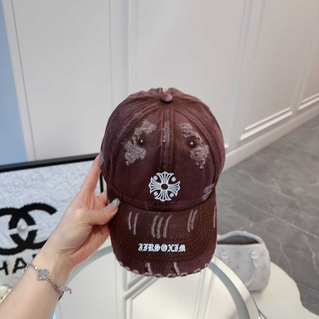 [Chrome Hearts Hats]Washing process Breathable Summer Essentials