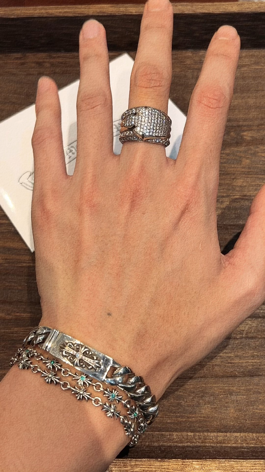 Rings, bracelets & bangles, custom 925 silver with diamonds