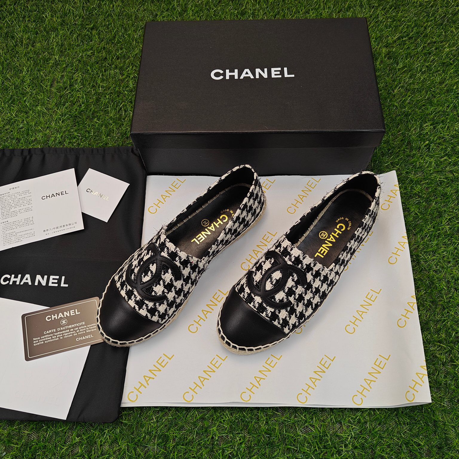 2023 principios de la primavera nueva serie chanel pescador zapatos de pescador, esquema de color de