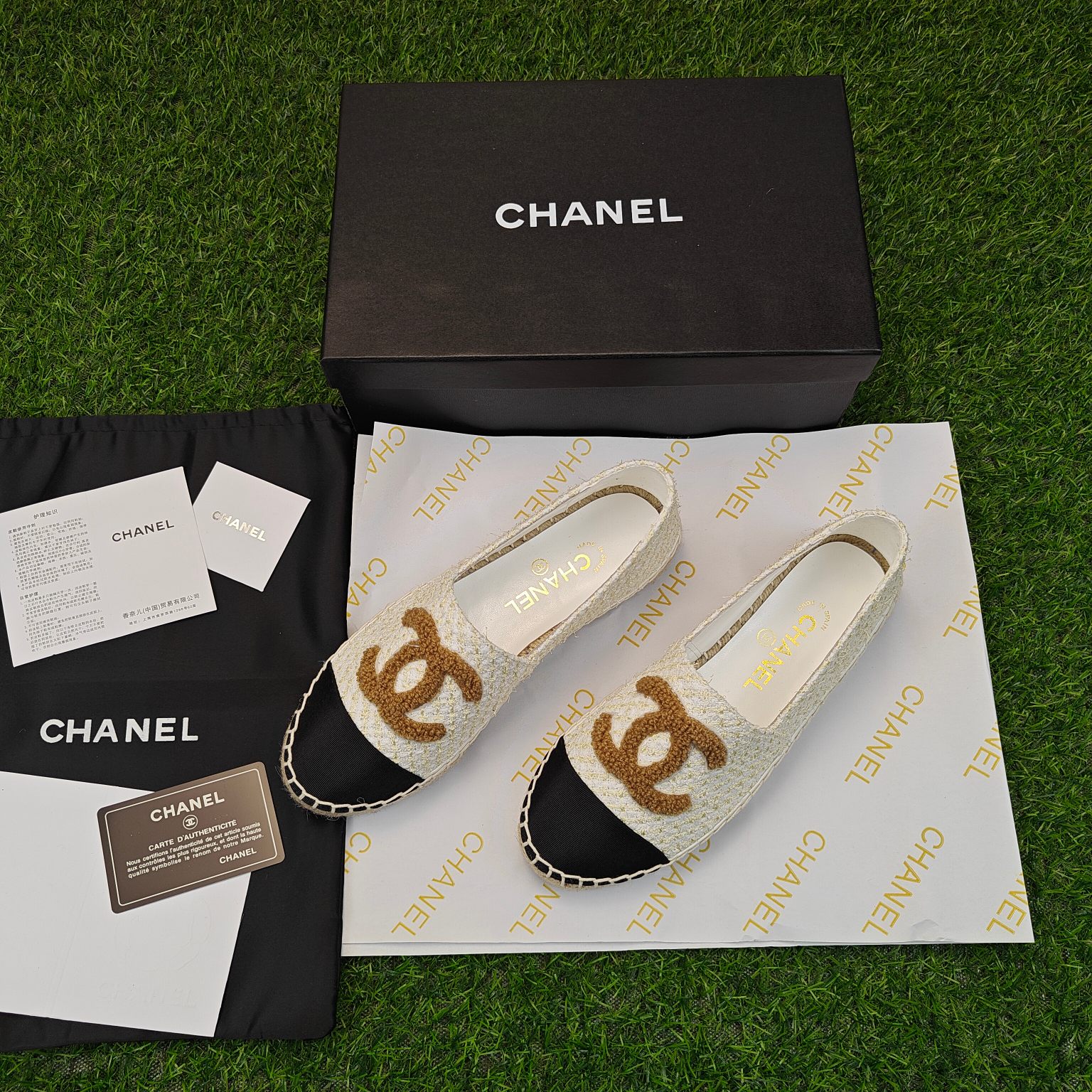 2023 principios de la primavera nueva serie chanel pescador zapatos de pescador, esquema de color de
