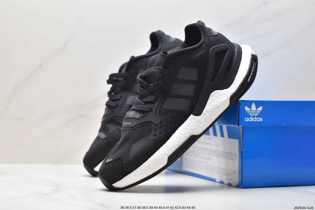 Brand new Adidas AD Clover Originals 2020 Day Jogger Boost jogger series high elastic retro casual sports running shoes FW4058