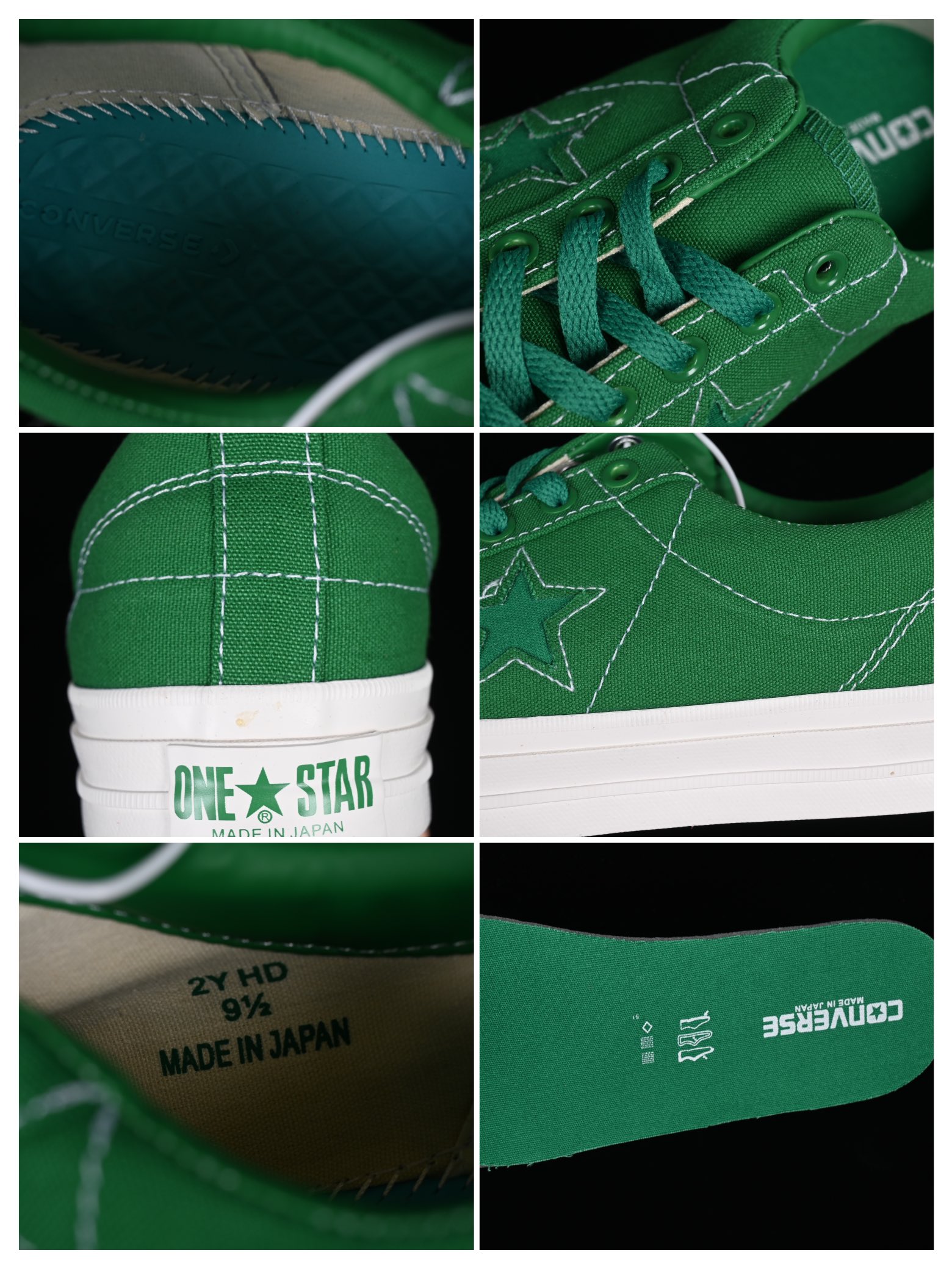 💰160纯原
Converse Cons One Star J Vtg Canvas 2023SS 绿色日版 防滑耐磨低帮帆布鞋
#星形设计护头,侧边小星形,羽毛呈锐角落下的图案,压住腰部加固织物的缝合方向,粗大鞋跟标签带有" ONE STAR "符号,与鞋面颜色相同的孔眼比如,忠实再现细节。
尺码:35 36 36.5 37 37.5 38 39 39.5 40 41 41.5 42 42.5 43 44 M.C3