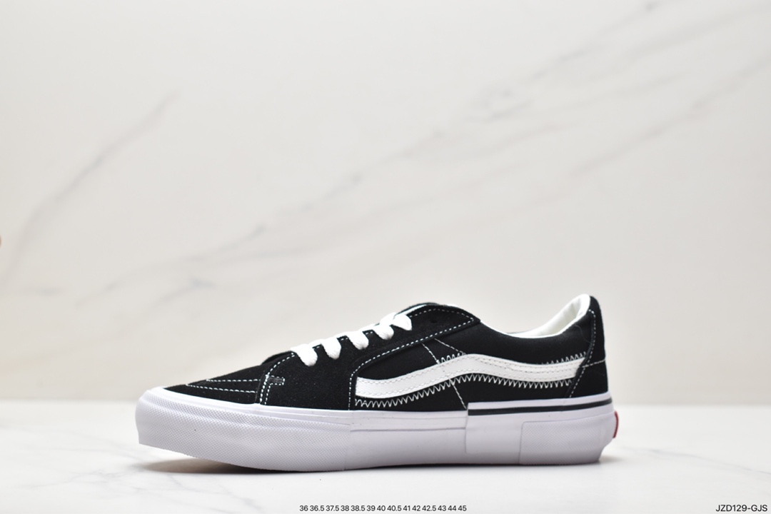 Vans Old Skool Platform Black Warrior Vans official lightweight, wear-resistant, comfortable, thick-soled casual canvas shoes