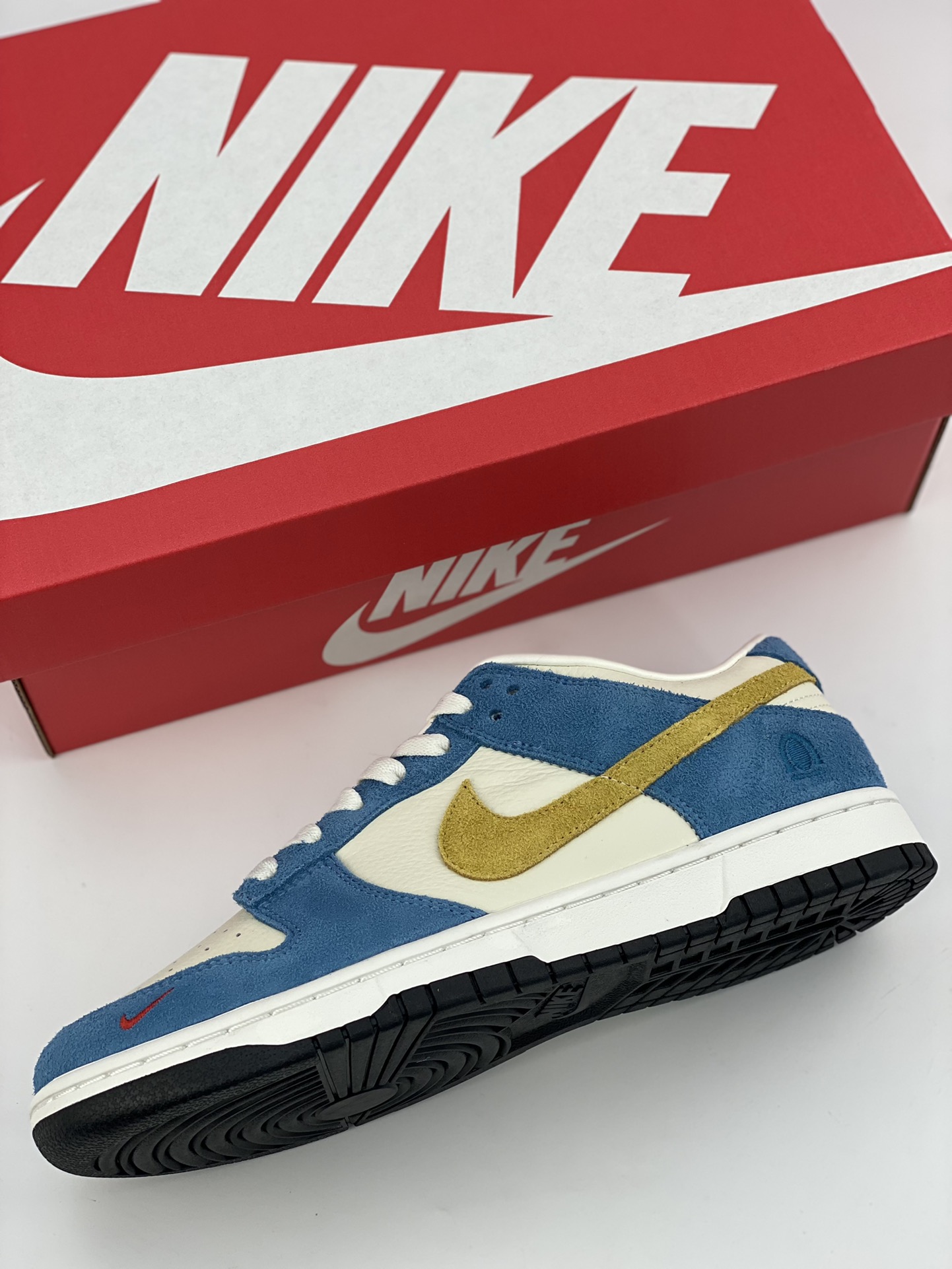 Kasina x Nike Dunk Low ”80s Bus” 联名黄蓝配色 CZ6501-100
