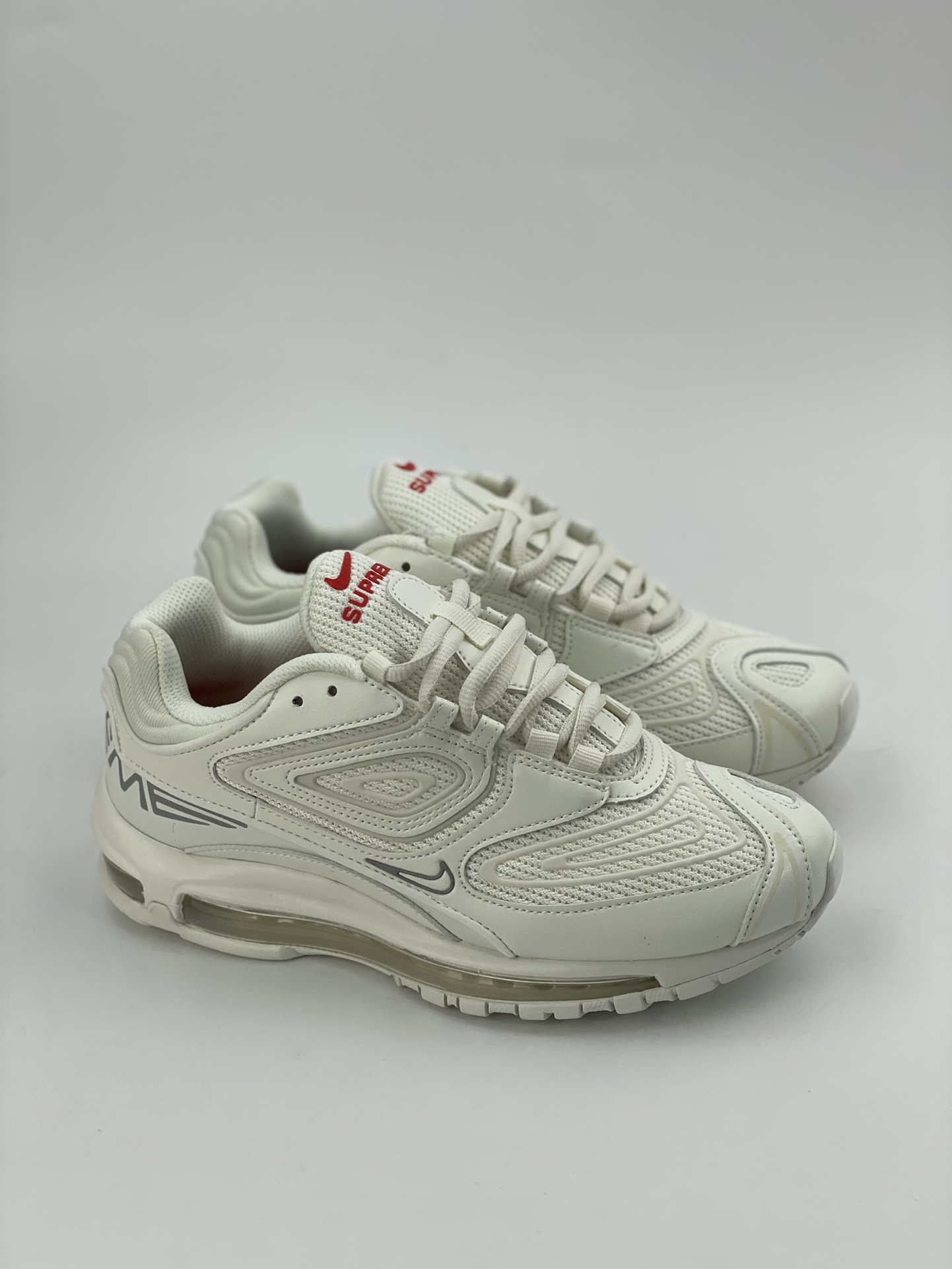 Supreme x Nike Air Max98 TL full-length air cushion shock-absorbing running shoes DR1033-100