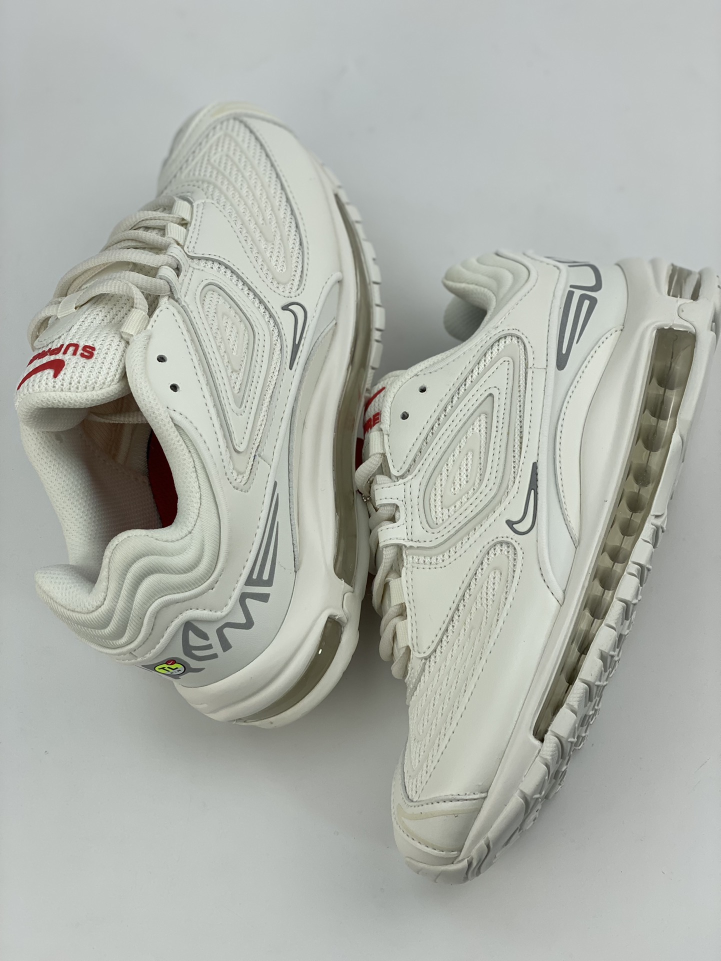 Supreme x Nike Air Max98 TL full-length air cushion shock-absorbing running shoes DR1033-100