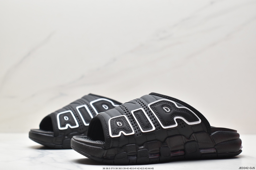 NIKE AIR MORE Uptempo Slide leather slippers DV2132-001