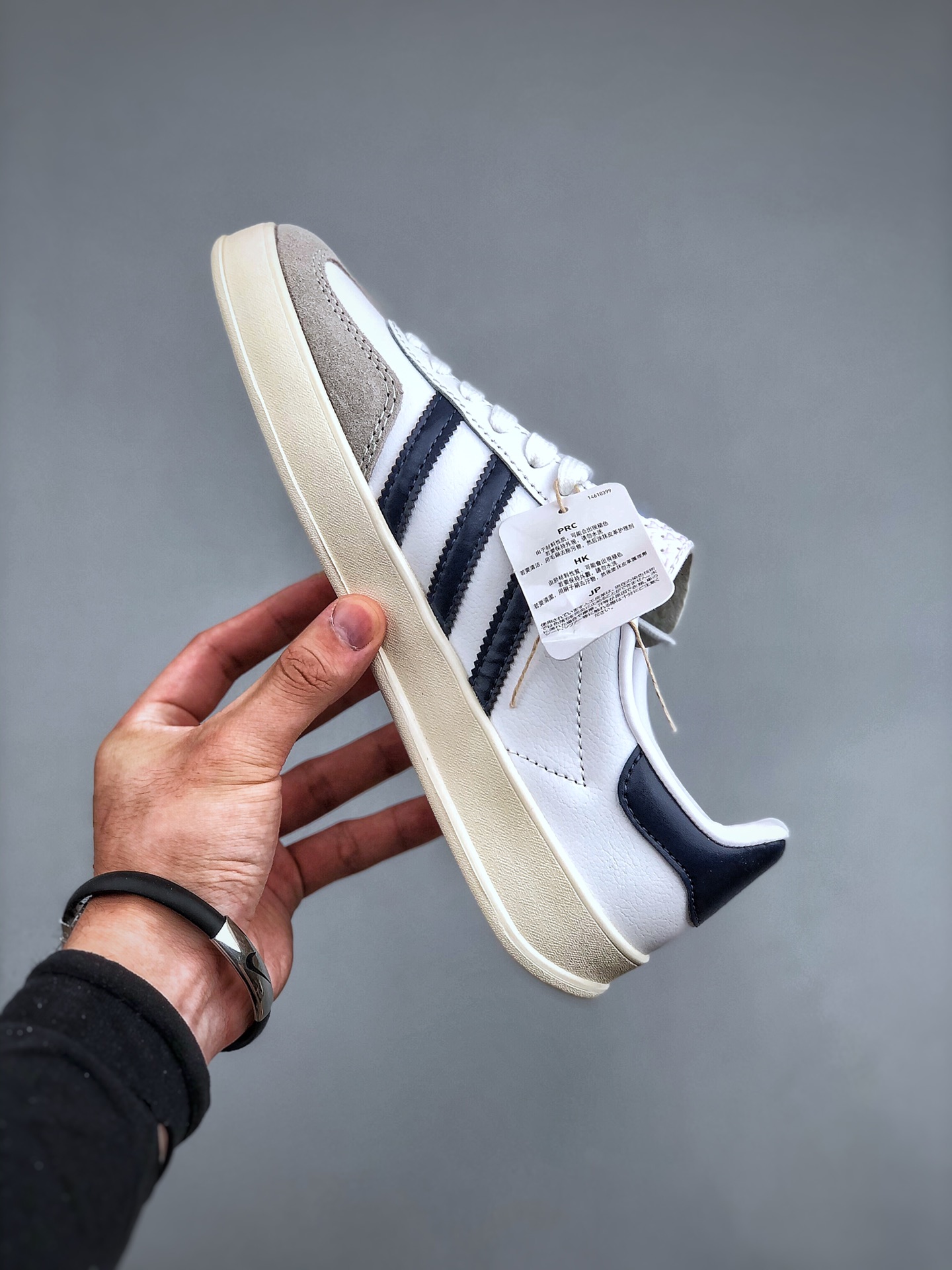 板鞋, 休闲板鞋, FV1242, Adidas Originals Gazelle Indoor, Adidas Originals Gazelle, adidas Originals - 阿迪达斯 Adidas Originals Gazelle 轻便舒适 休闲板鞋 男女同款 白黑灰拼接 FV1242