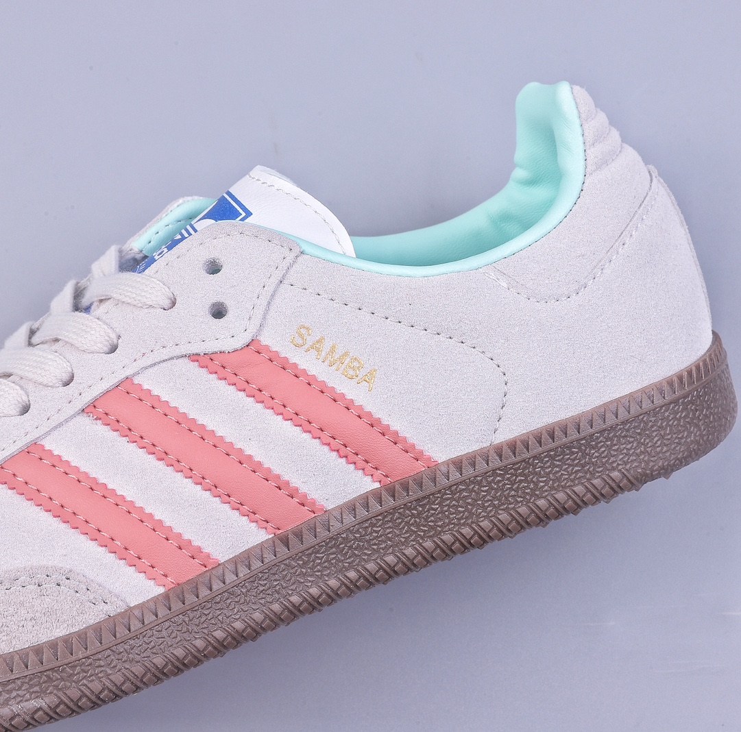 ADIDAS SAMBA OG gray pink Tiffany item number ID2047