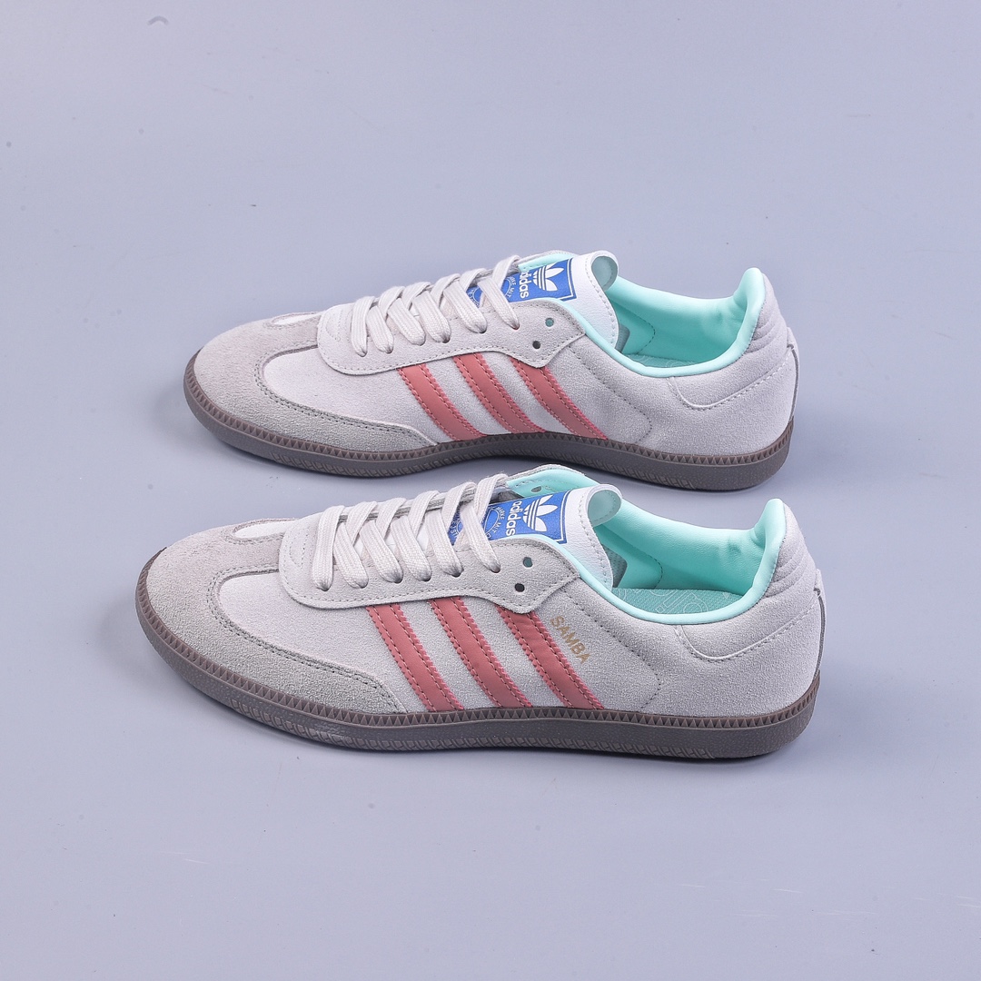 ADIDAS SAMBA OG gray pink Tiffany item number ID2047