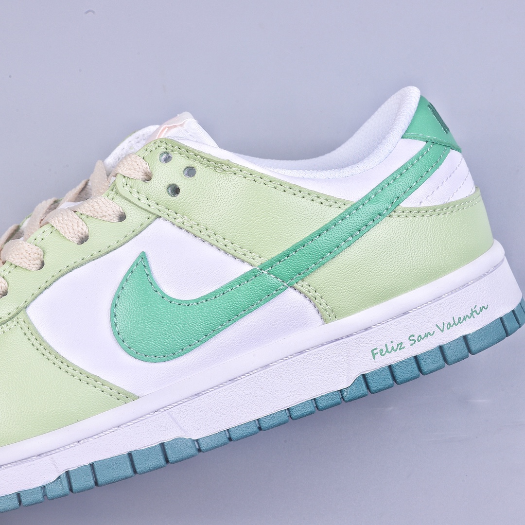 Nike SB Dunk Low white green SB low-top sports and leisure sneakers FD9911-101