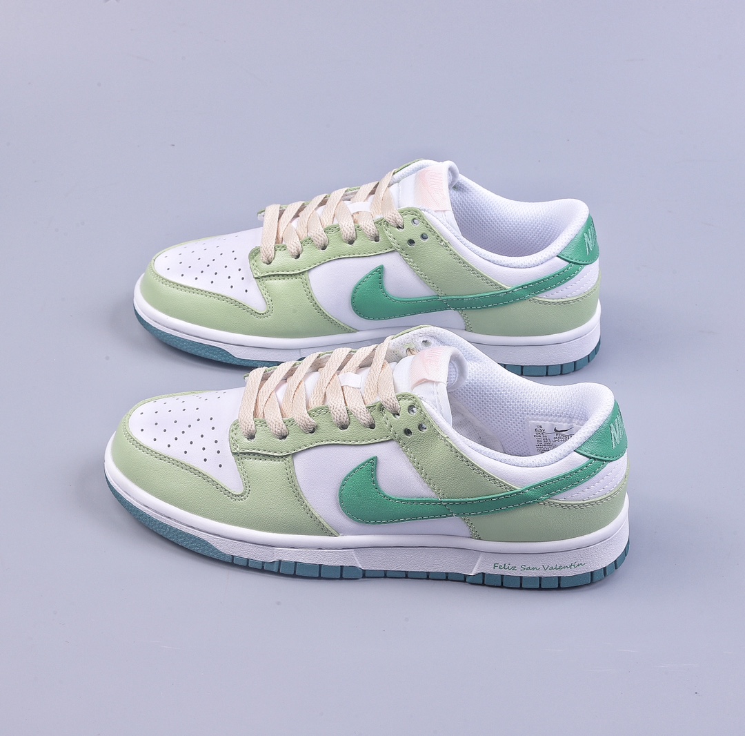 Nike SB Dunk Low white green SB low-top sports and leisure sneakers FD9911-101