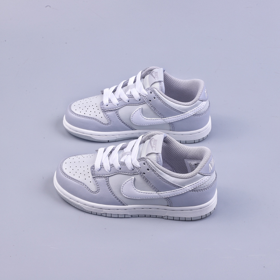 C Children's Shoes Nike Dunk Low Gray White DH9756-001