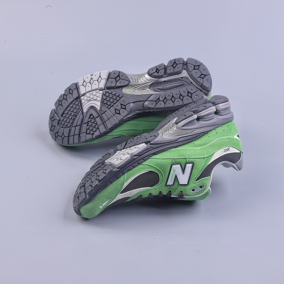 New Balance NB 2002R Classic Black Green 2002 Series Retro Casual Running Shoes M2002RGZ