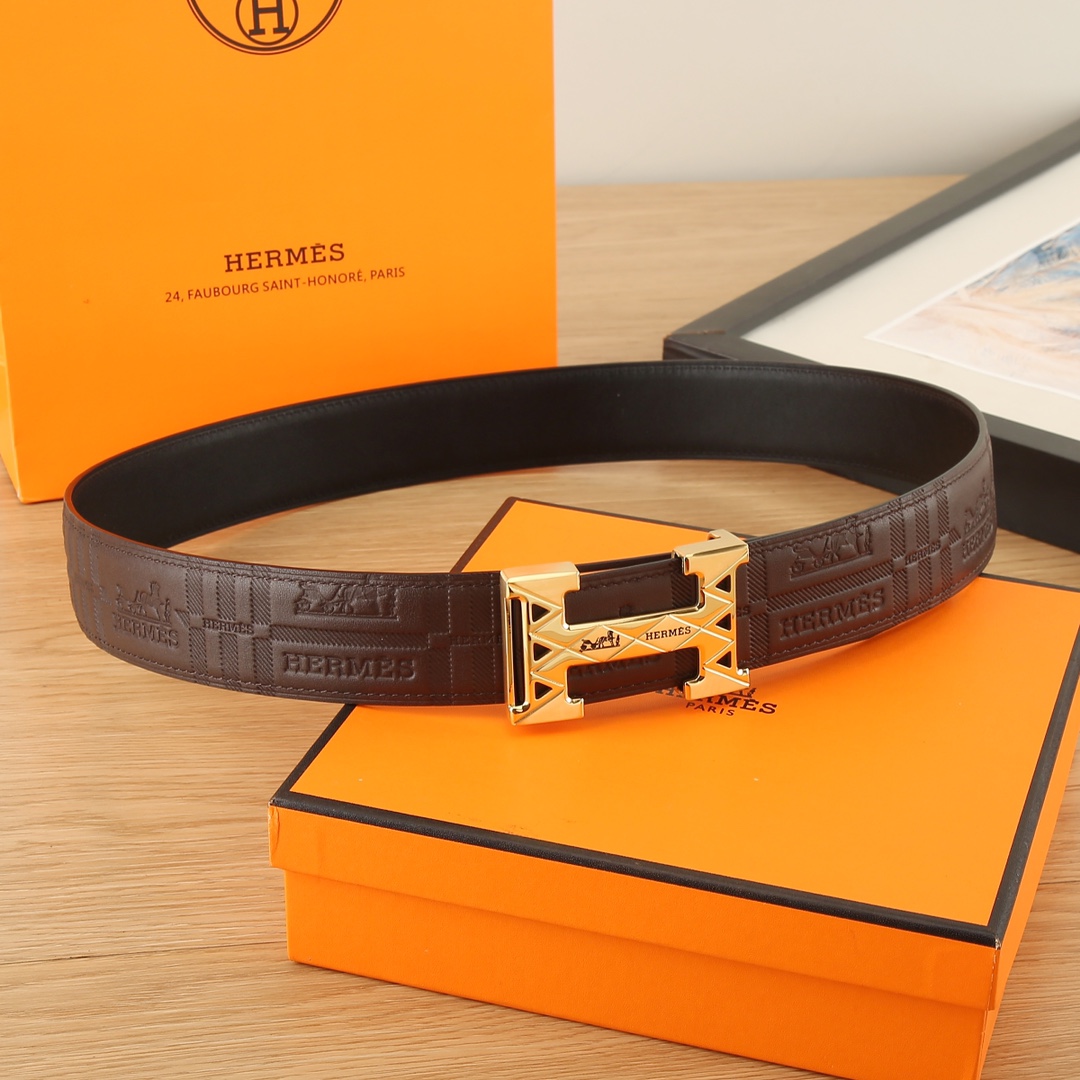 爱马仕HERMES3.8宽精品不锈钢