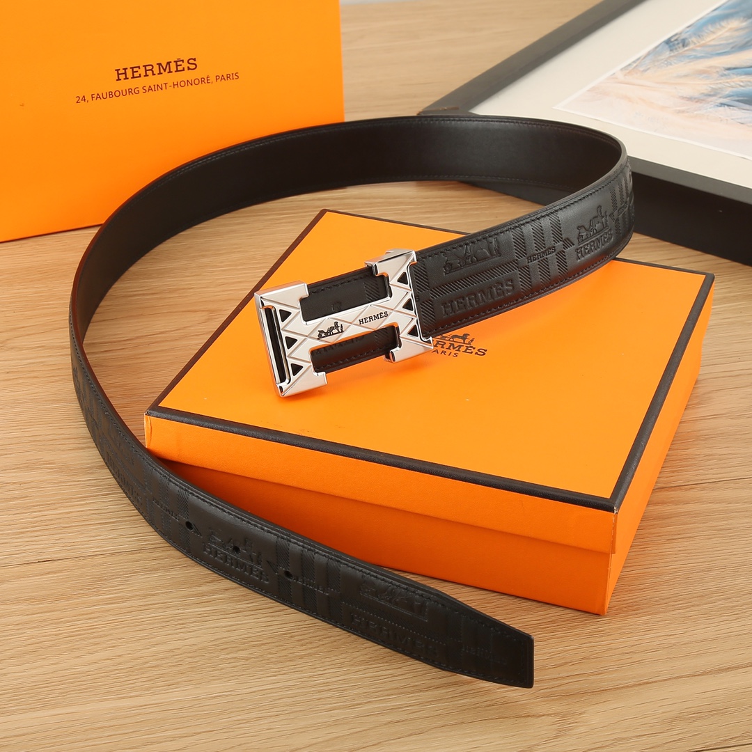 爱马仕HERMES3.8宽精品不锈钢