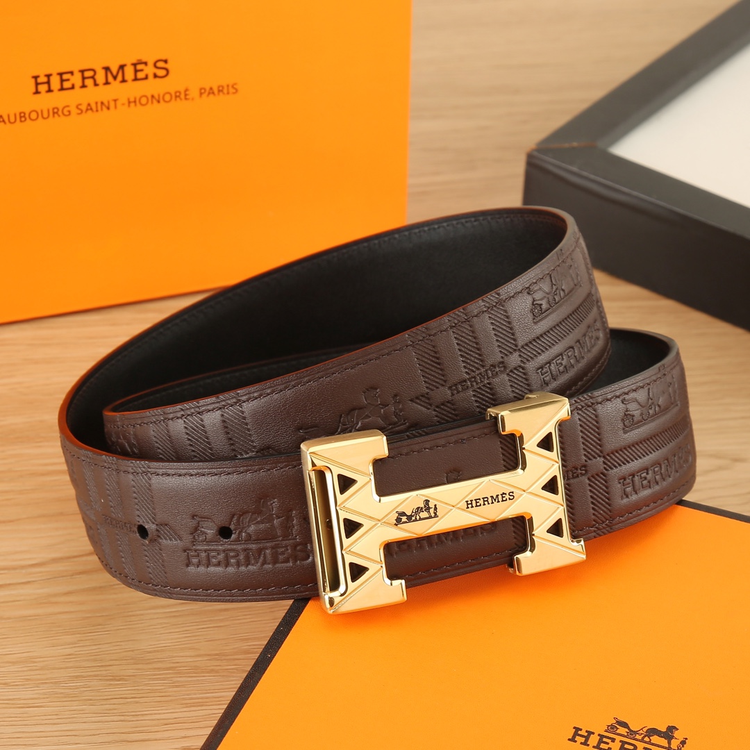 爱马仕HERMES3.8宽精品不锈钢