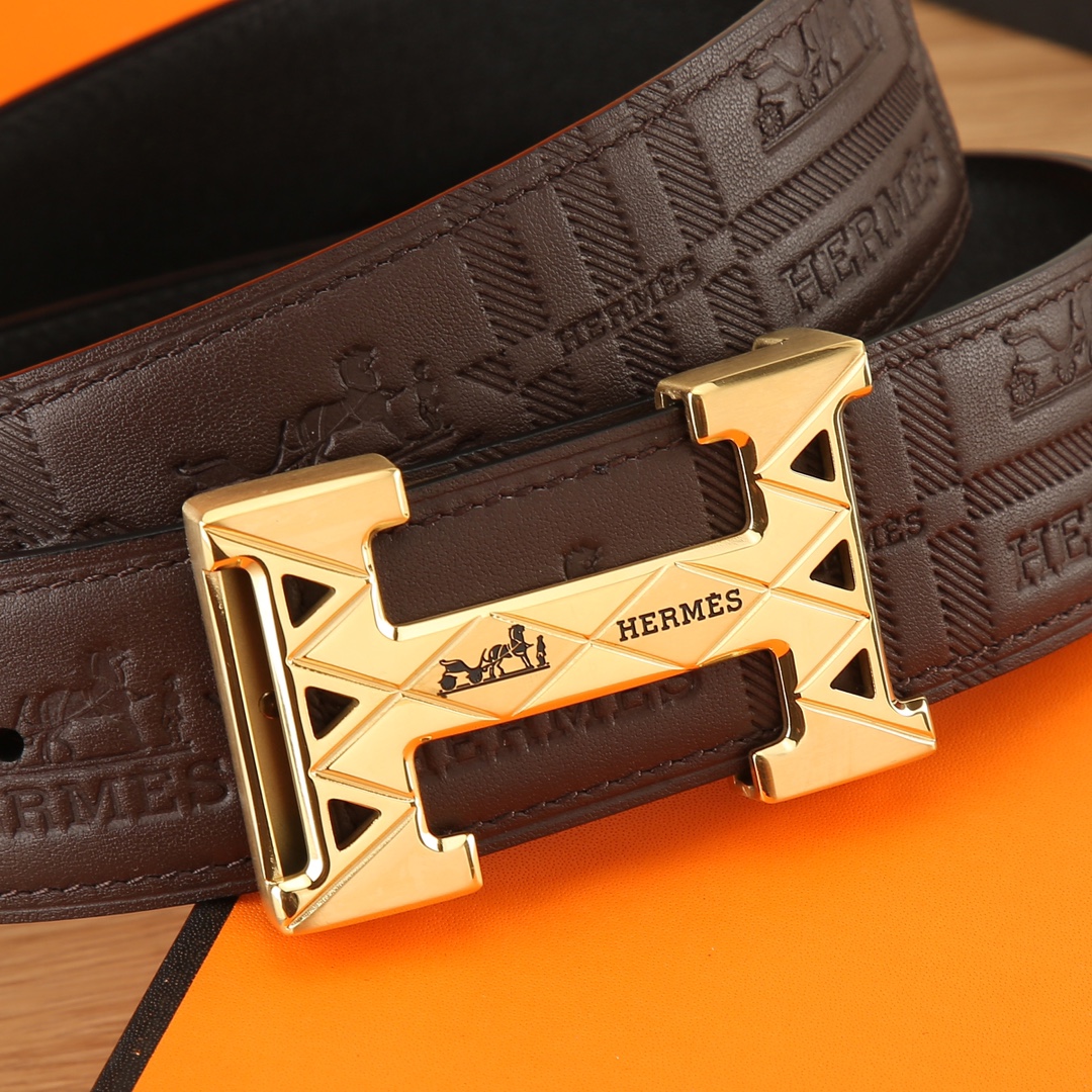 爱马仕HERMES3.8宽精品不锈钢