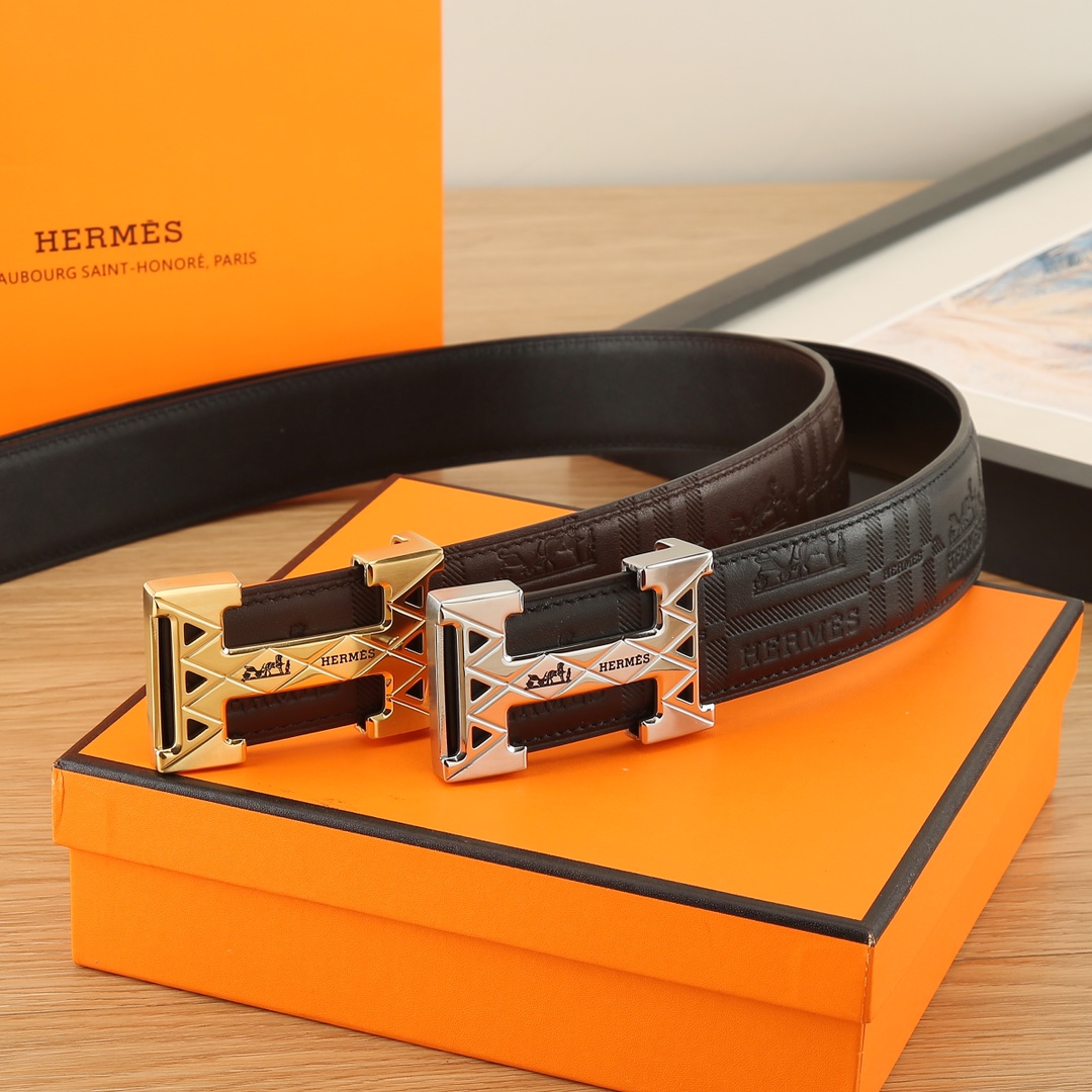 爱马仕HERMES3.8宽精品不锈钢