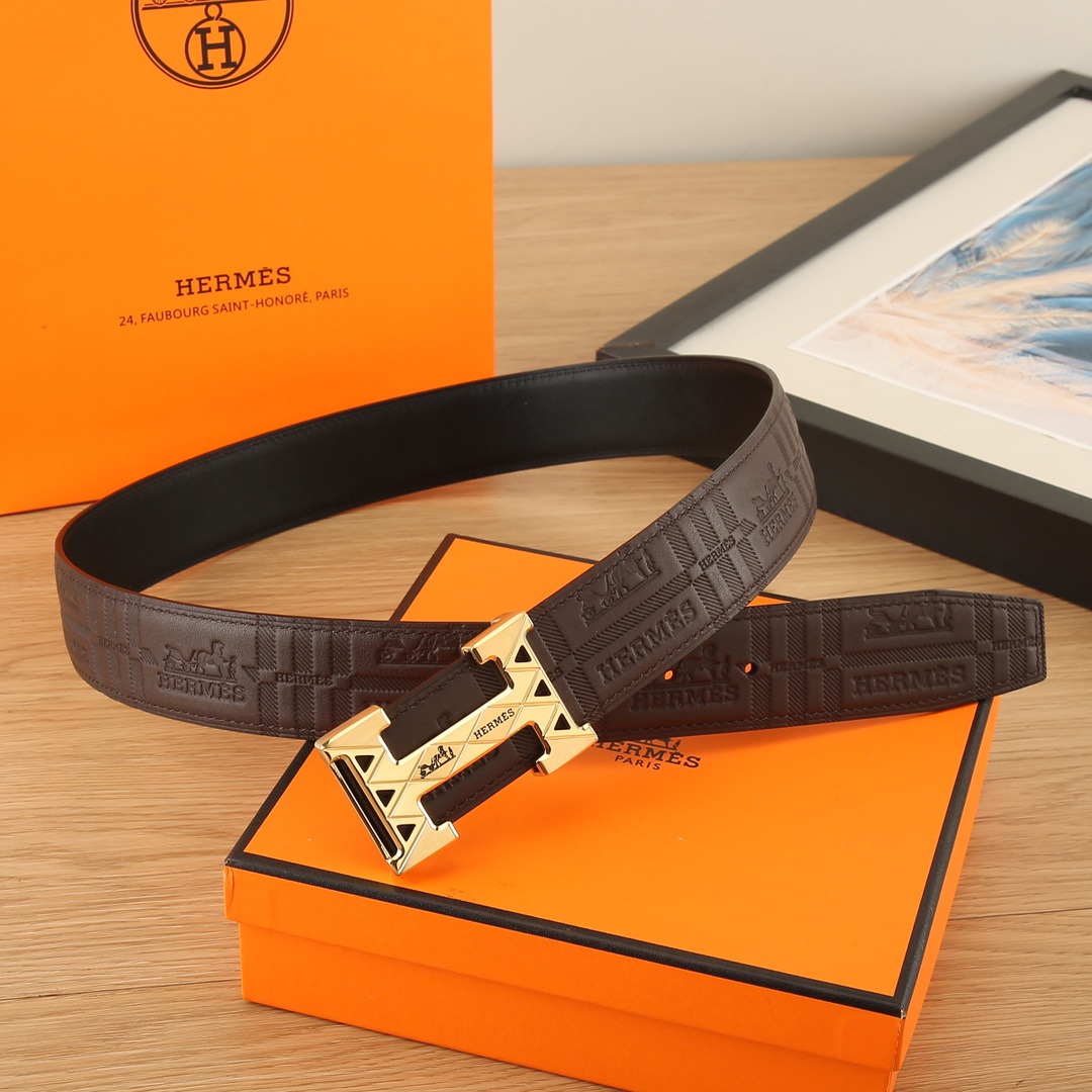 爱马仕HERMES3.8宽精品不锈钢