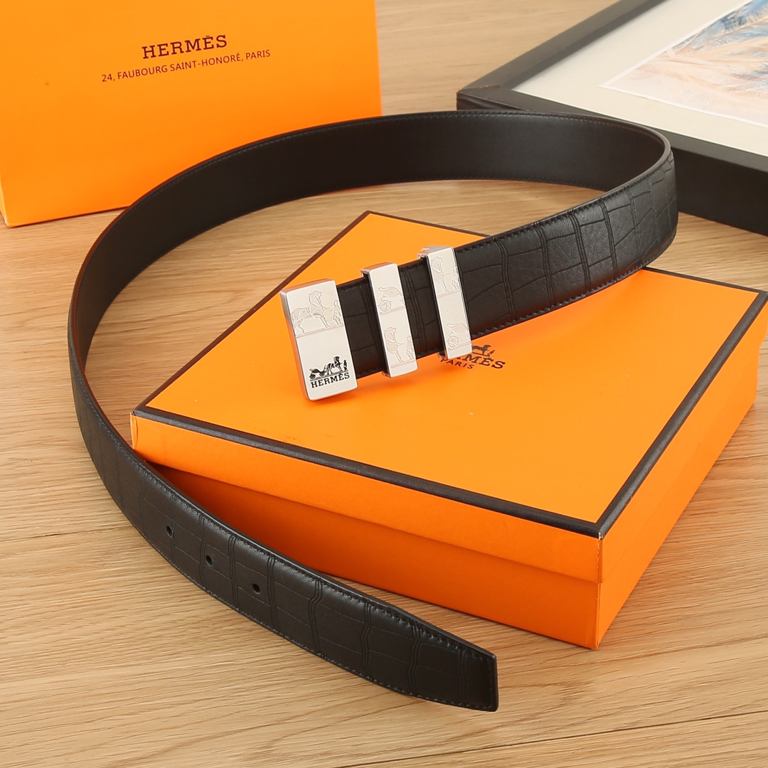 爱马仕HERMES3.8宽精品不锈钢