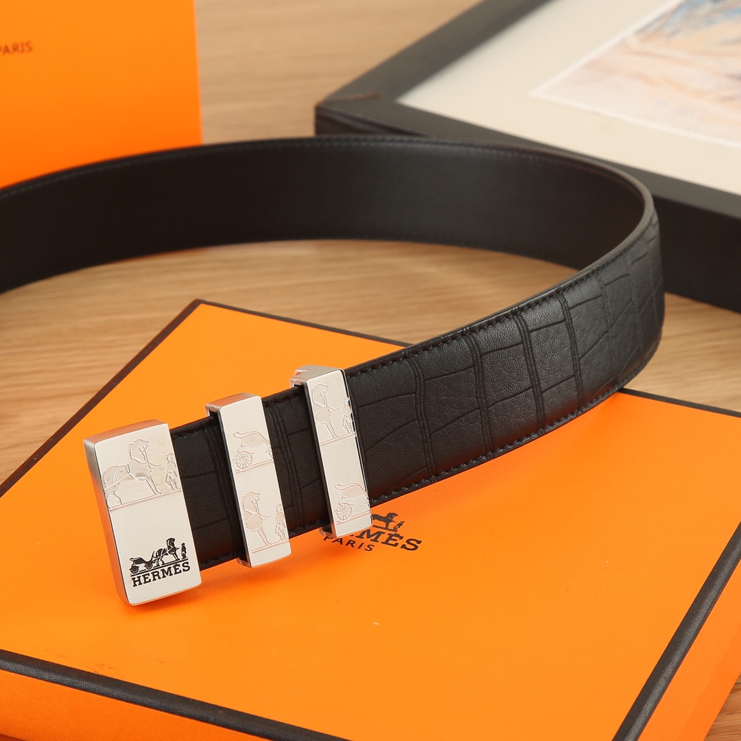 爱马仕HERMES3.8宽精品不锈钢