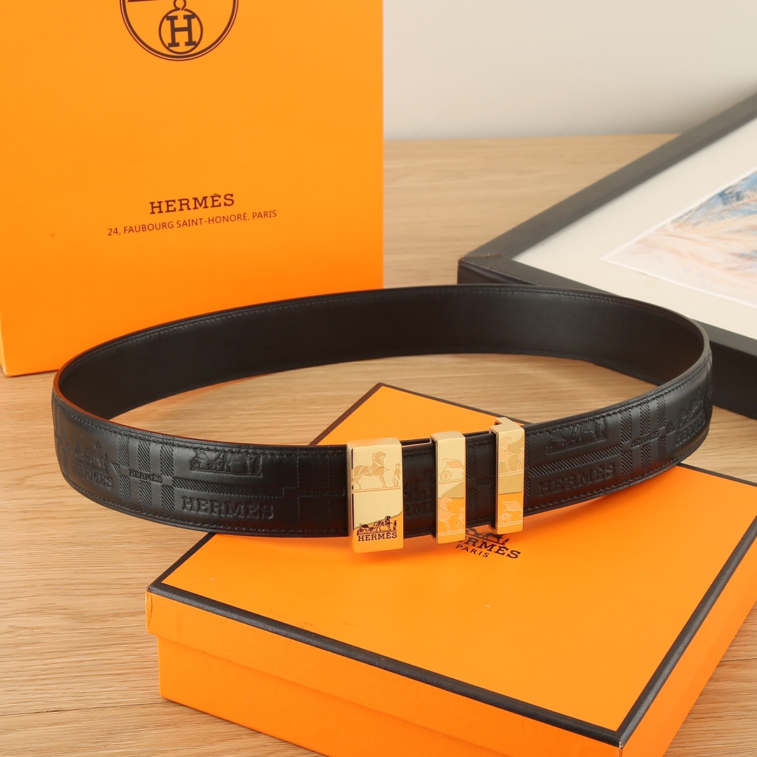 爱马仕HERMES3.8宽精品不锈钢