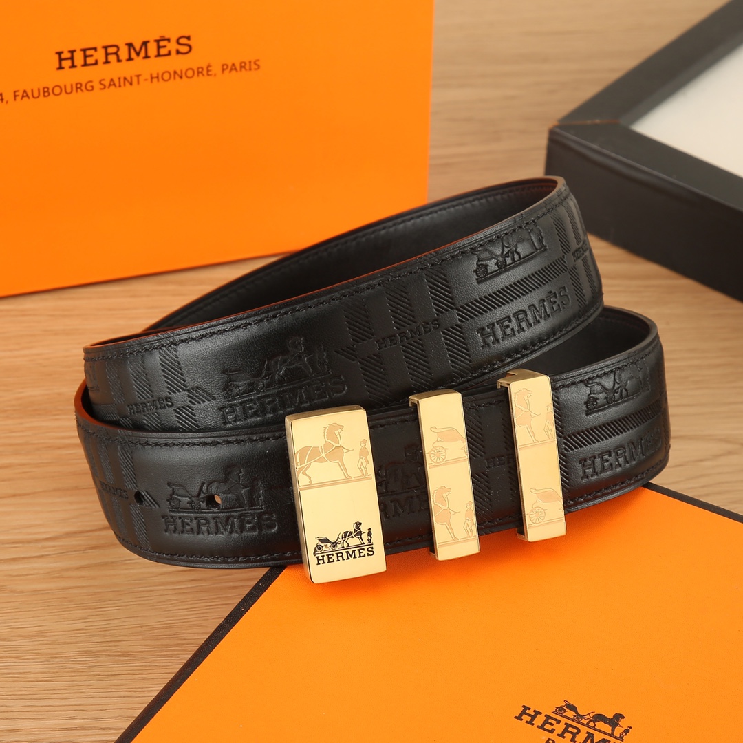 爱马仕HERMES3.8宽精品不锈钢
