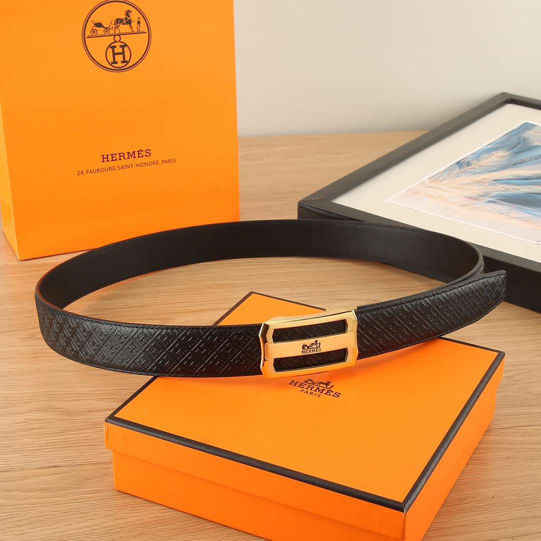 爱马仕HERMES3.5宽不锈钢精品