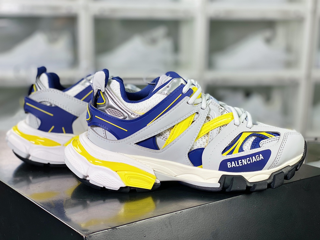 BALENCIAGA Track Traine3.0 generation retro wild running grandpa trendy versatile jogging shoes 