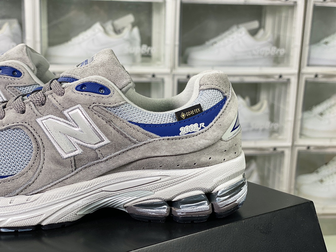 New Balance 2002R ”Light Grey” Series Low-top Retro Dad Jogging Shoes ”Light Gray Navy Old” M2002RXB