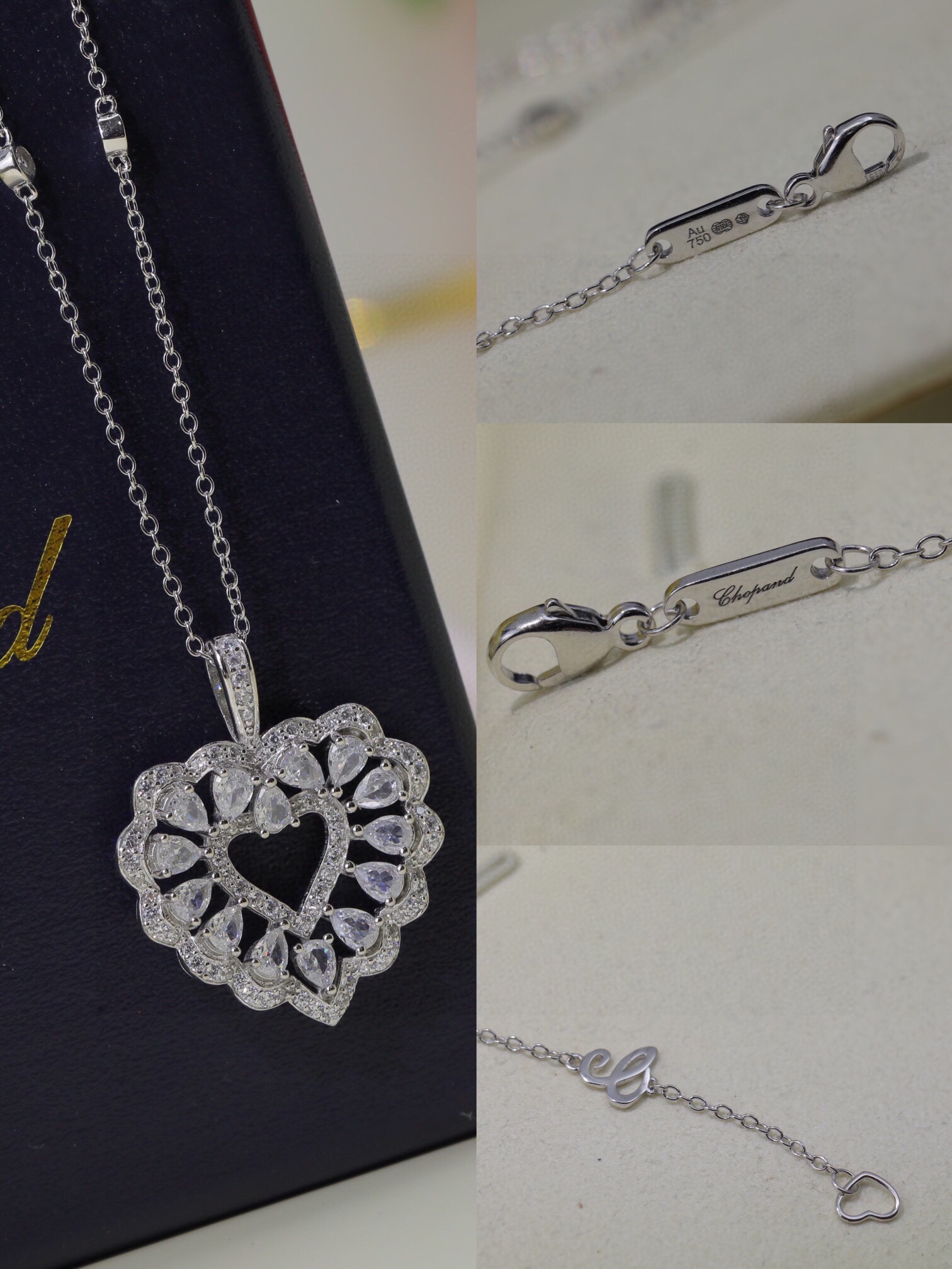 Chopard Xiaobun Heart-Lucky Diamond Necklace: Sparkling Love for Caring Women - 图片 9