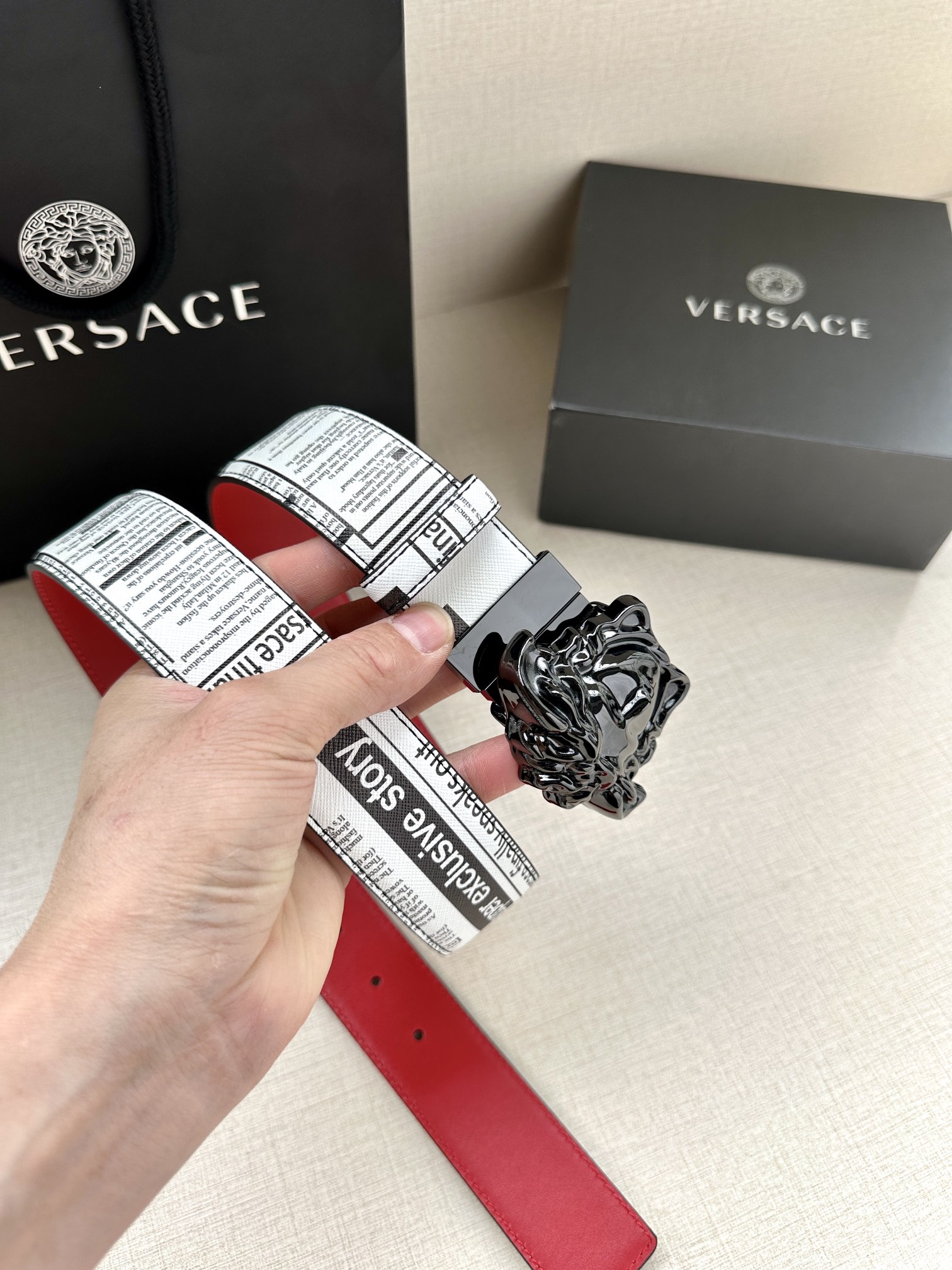 宽度4.0cmVERSACE范思哲此