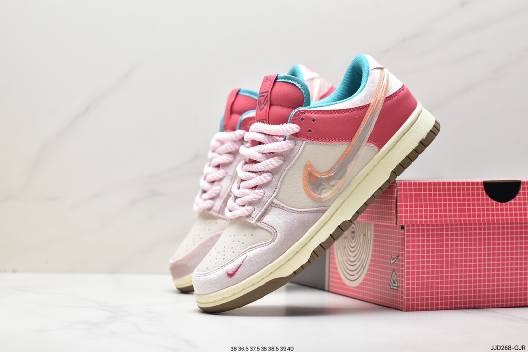 Social Status X Nike Dunk low Strawberry Milk DM3349-600