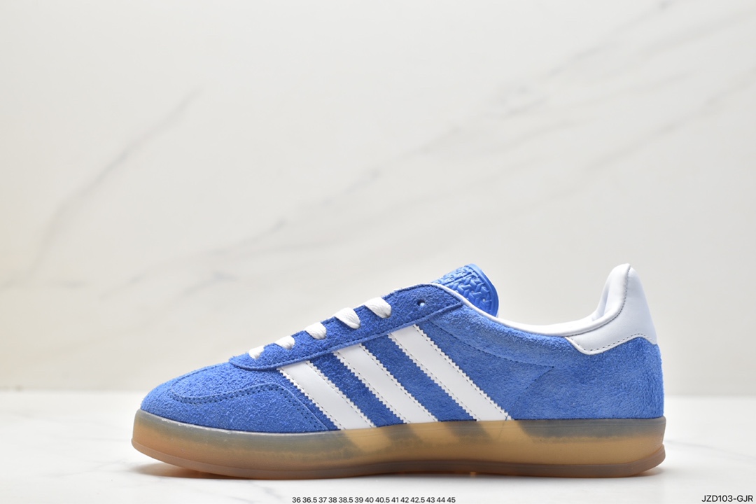 Adidas Originals Gazelle Indoor clover retro non-slip wear-resistant low-cut sneakers HQ8717