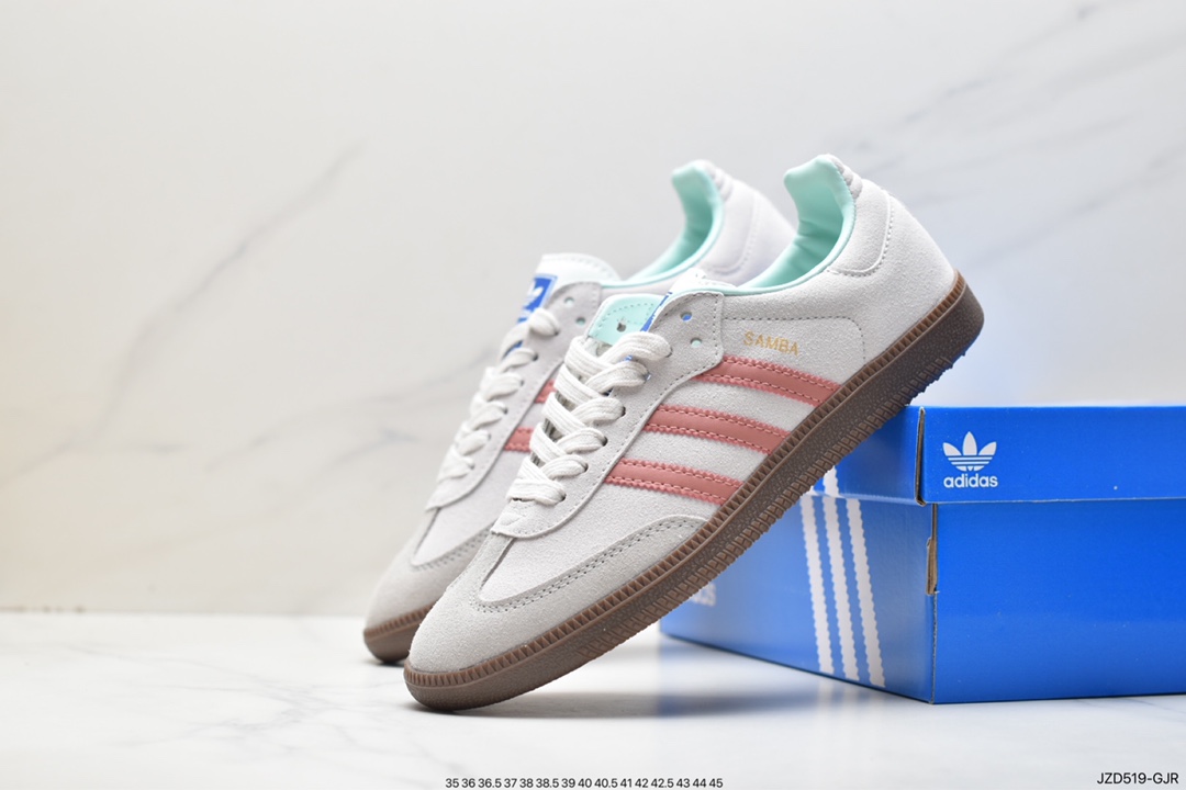 Adidas WB Samba Vegan OG Adidas clover casual sneakers ID2047