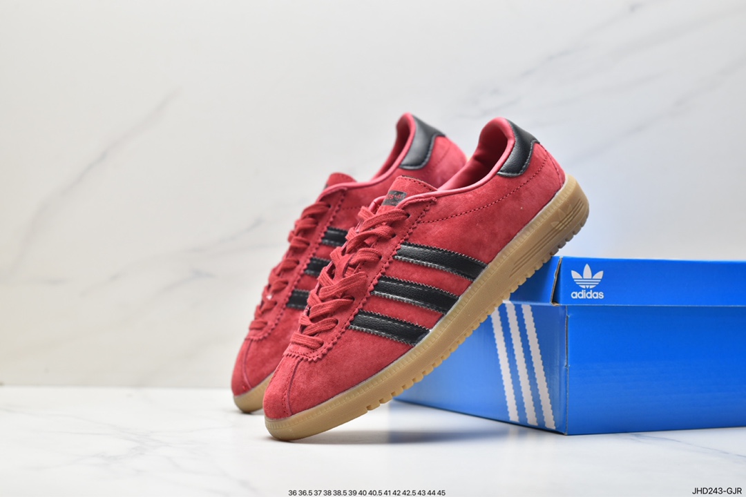 Clover Adidas BERMUDA pig leather retro sneakers series