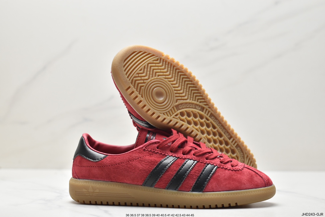 Clover Adidas BERMUDA pig leather retro sneakers series