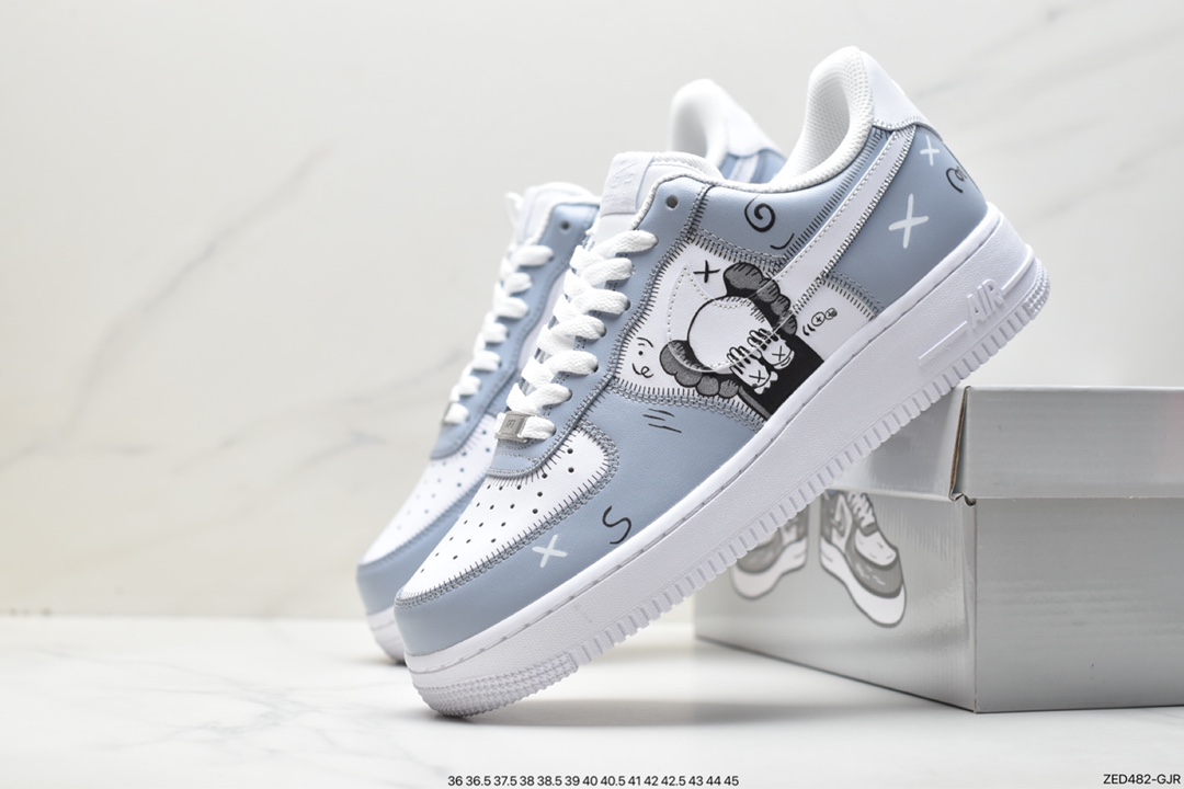 Nike Air Force 1 Low retro deconstructed style CW2288-111